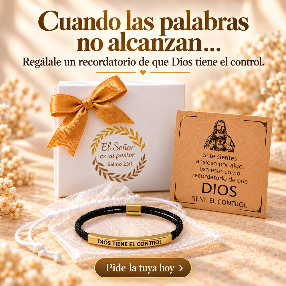 Pulsera unisex negra.