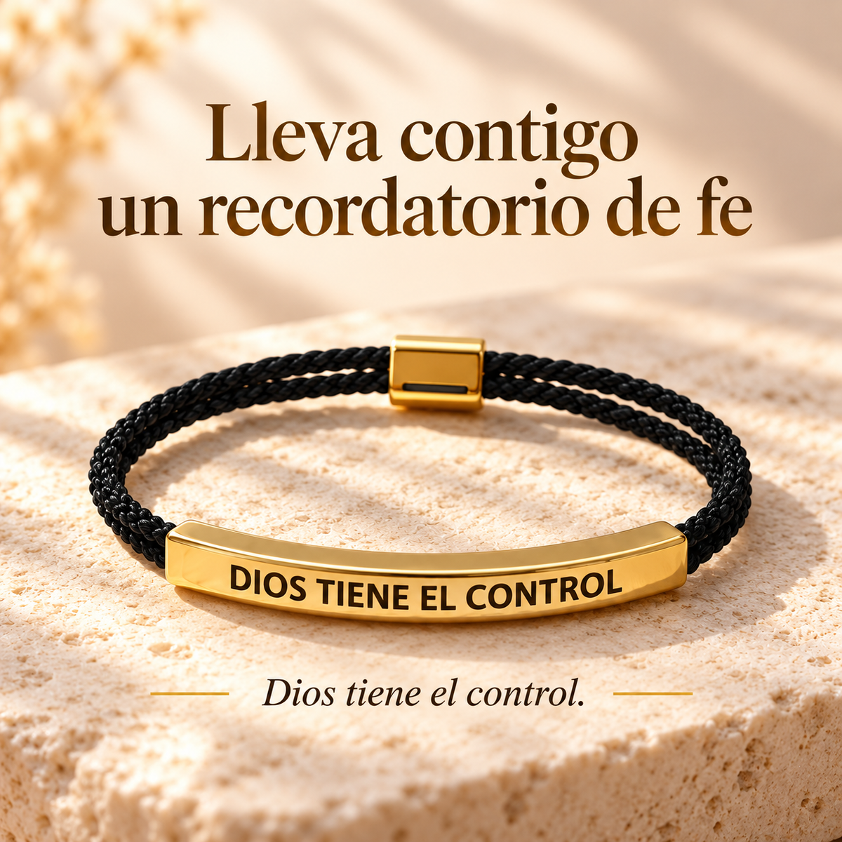 Pulsera Dios tiene el control