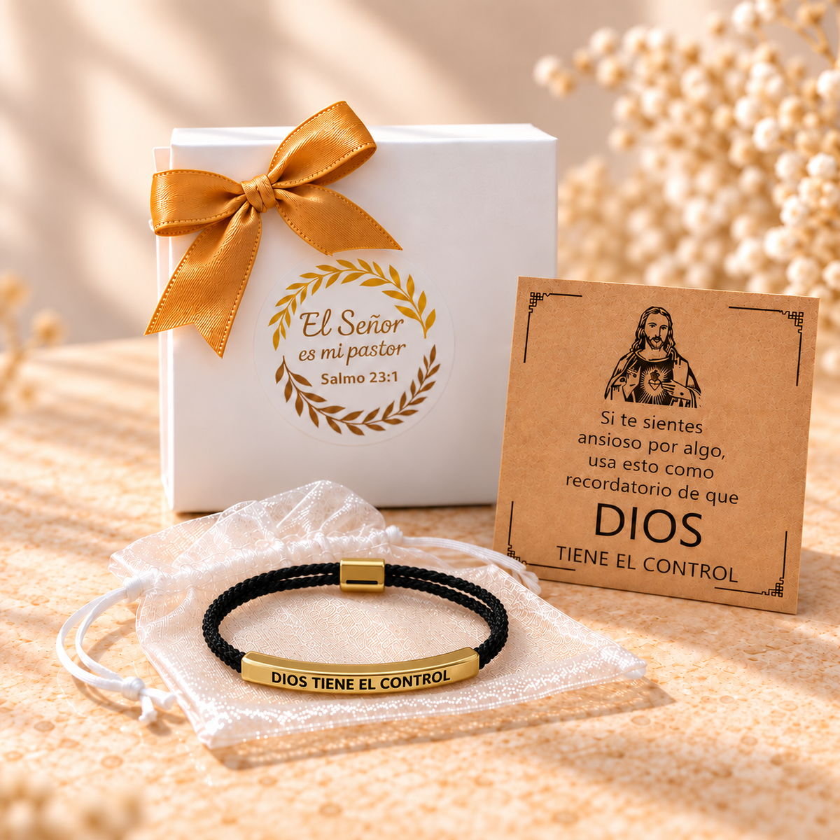 Pulsera Dios tiene el control